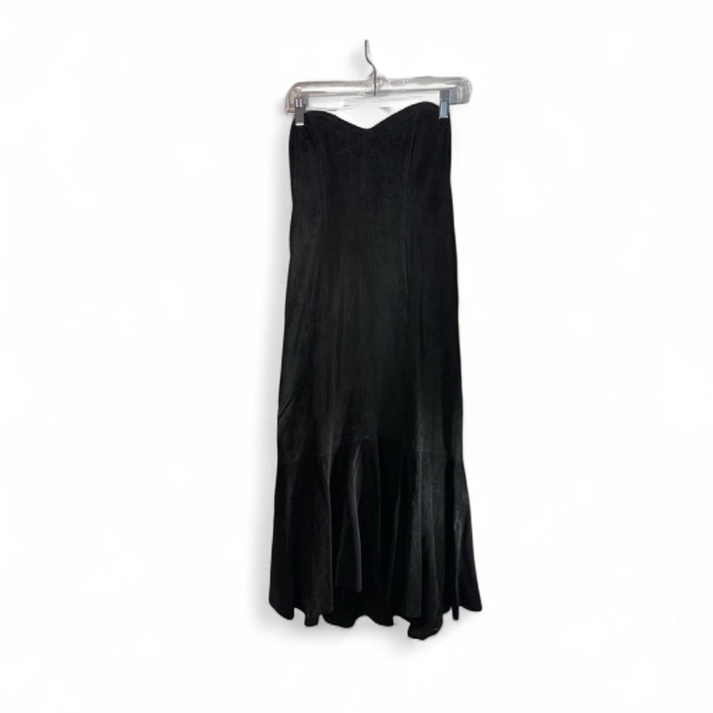 Wilsons Leather sweetheart dress vintage Rare M